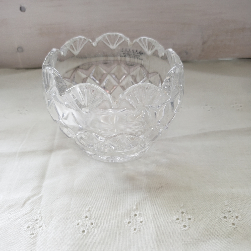 Crystal Bowl/Candle Holder